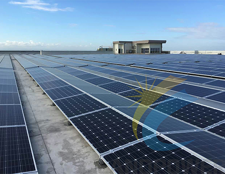 Montaje en techo este/oeste1,1 MW Filipinas